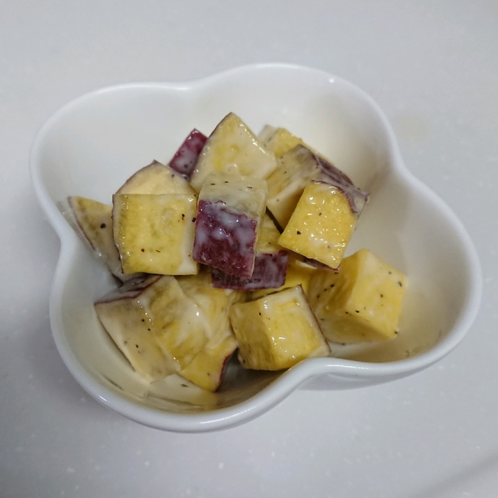 レンジで簡単!さつまいもサラダ